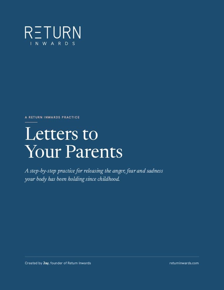 The cover of Letters to Your Parents